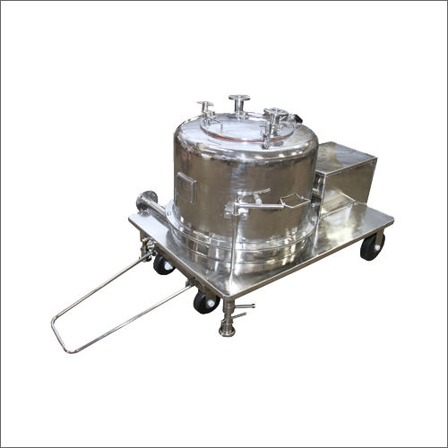 Silver Heavy Duty Top Discharge Centrifuge Machine