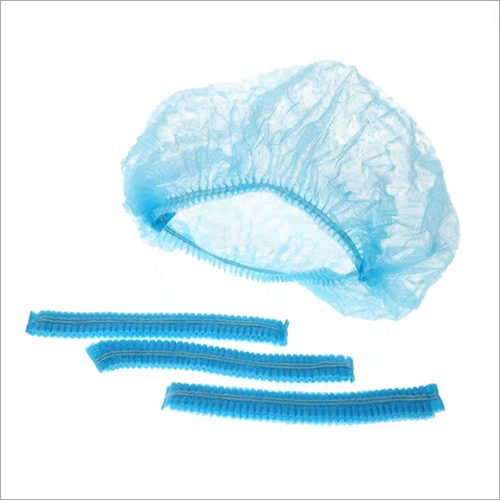 Blue Disposable Bouffant Cap