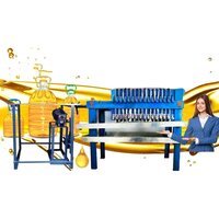 Oil Filter Press Machine - 750w Motor Power, 220/440 Volt Ac Input Voltage | Efficient 20-25 Liters Per Hour Processing Capacity, Continuous Operation For 20 Hours