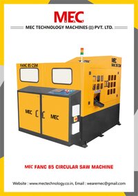 Yellow Automatic Circular Saw Cutting Machine Ludhiana