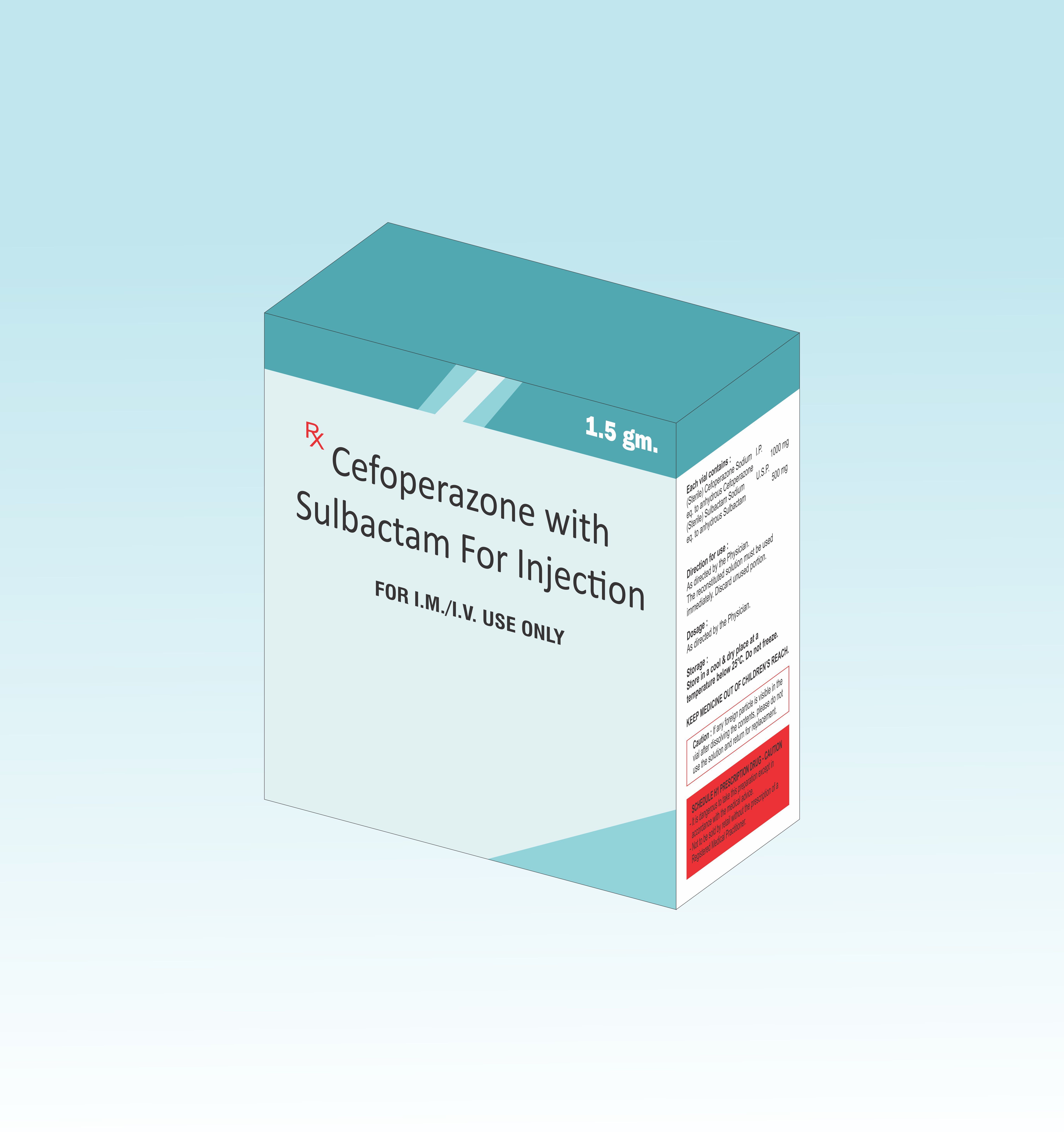 Ceftriaxone with Sulbactam Injection in Third party manufacturing