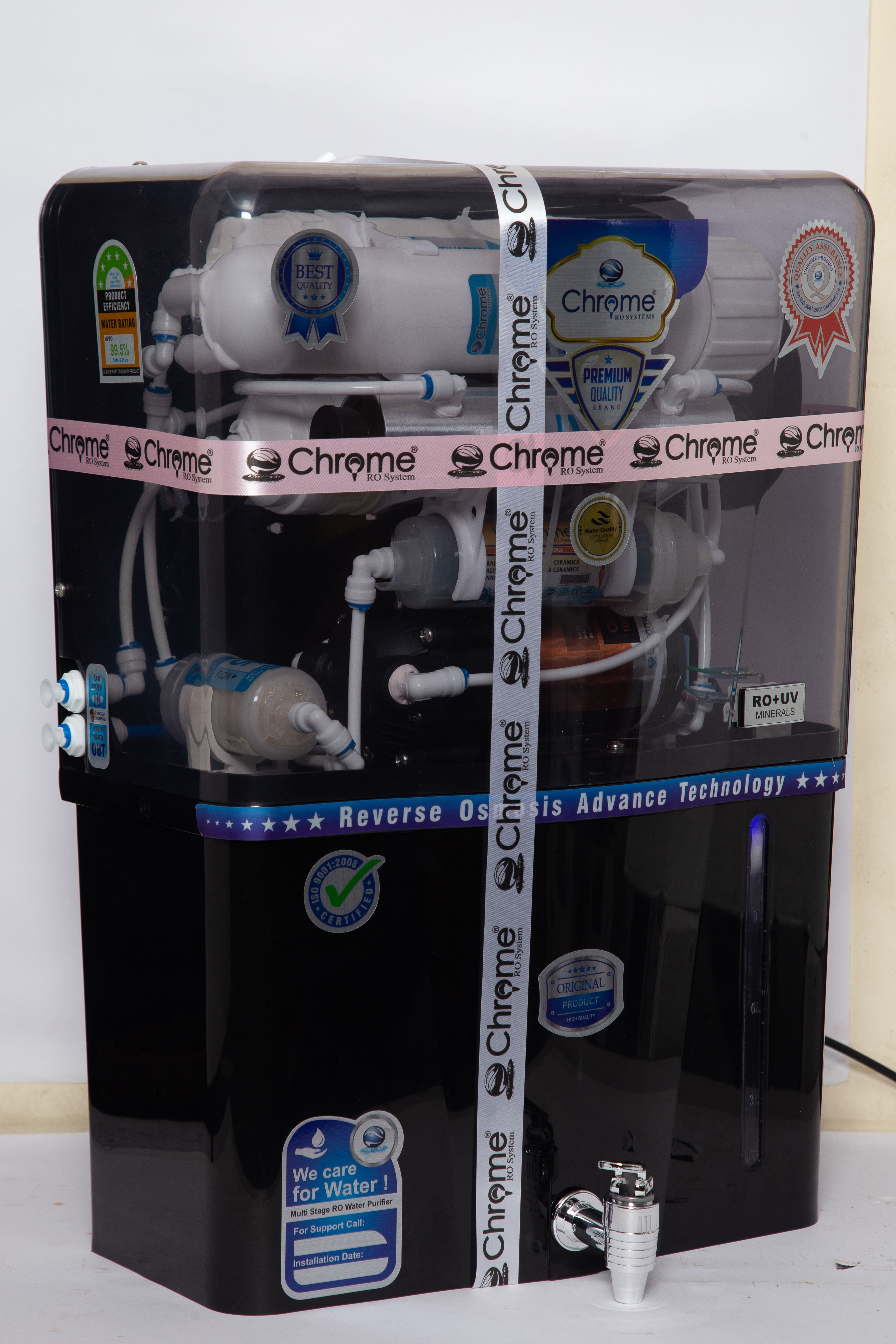 CHROME DIAMOND BLACK WATERPURIFIER