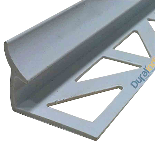 PVC Inner Corner Profile - 7ft Length, 1.5-2mm Thickness, Silver Color | High Quality, Suitable for Tiles, Available in 7mm & 10mm Sizes