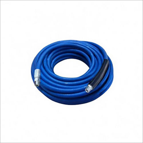 Blue 8 Mm Single Ply Ashaweld Rubber Hose Pipe