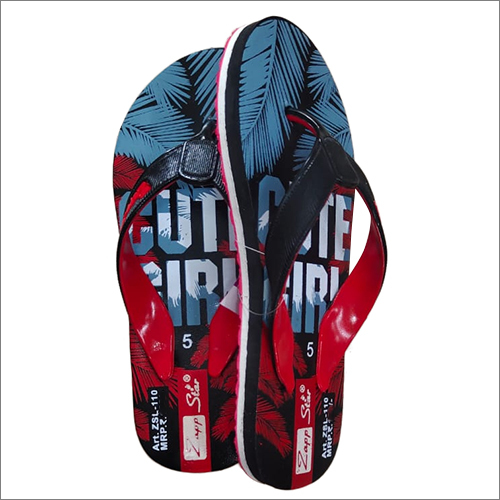 Flip Flops Ladies Hawai Slipper - PU Upper Material Customized Size Rubber Construction | Available in Various Colors