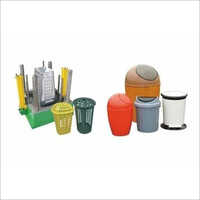 Die Steel Plastic Dustbin Mould Size: Different Sizes Available