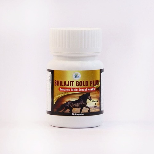 Shilajit Gold Plus Capsule - 100% Pure Shilajit | Energy Boosting, Daily Dosage with Milk
