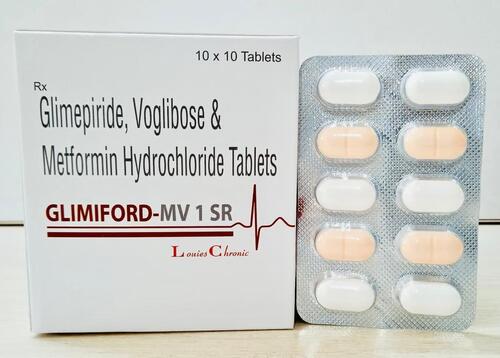 Glimepiride Voglibose Metformin hydrochloride