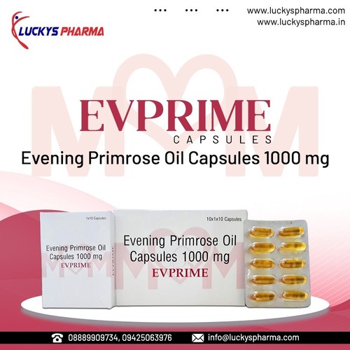 Evening Primrose Oil Capsules 1000mg