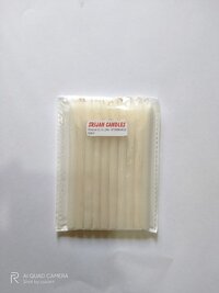 Plain 1rs white candle