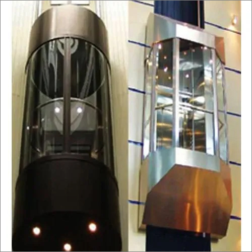 Stainless Steel Automatic Glass Elevators