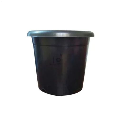 10 Inch Black Nursery Planter Use: Garden