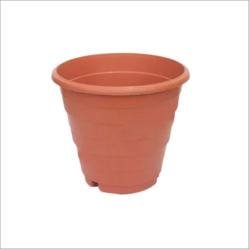 Brown 10 Inch Plastic Garden Step Planter