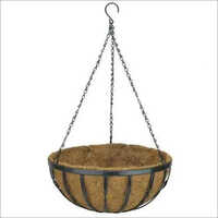 Black Coir Hanging Basket