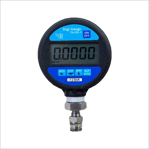 Blue And Black 0-1000 Bar Vijay Digital Pressure Gauge at Best Price in ...