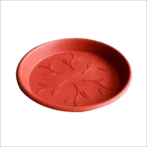 Brown 8 Inch Plastic Bottom Plate