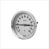 White Wika Temperature Gauge 0-300c