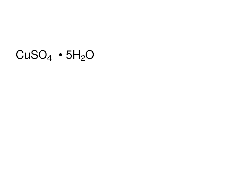 copper sulphate pentahydrate