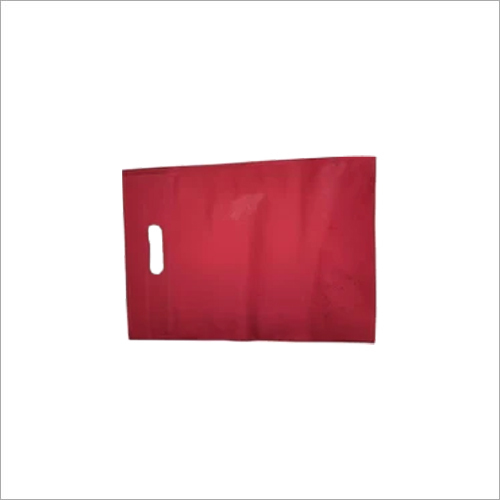 Maroon D Cut Bag - Non Woven Carry Bag | Non Woven Fabric Handle, Hot Stamping Surface, Patch Handle, Stylish Shopping Design for Apparel