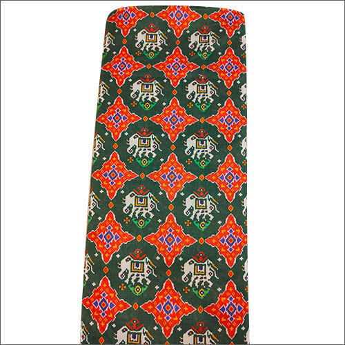 Washable Patola Design Chanderi Fabric