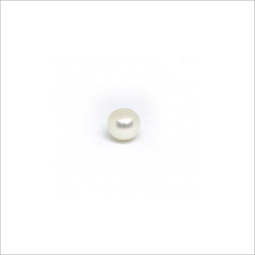 Natural South Sea Pearl - 23.94 Carat, 15.19x14.91x13.30 mm Round White Gemstone for Jewelry and Astrological Benefits