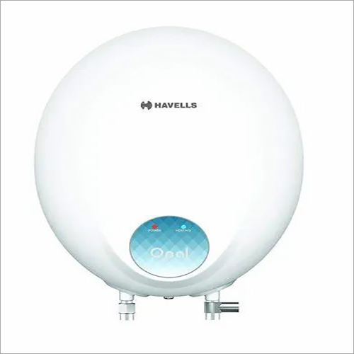 White Havells Oval Instant Water Heater