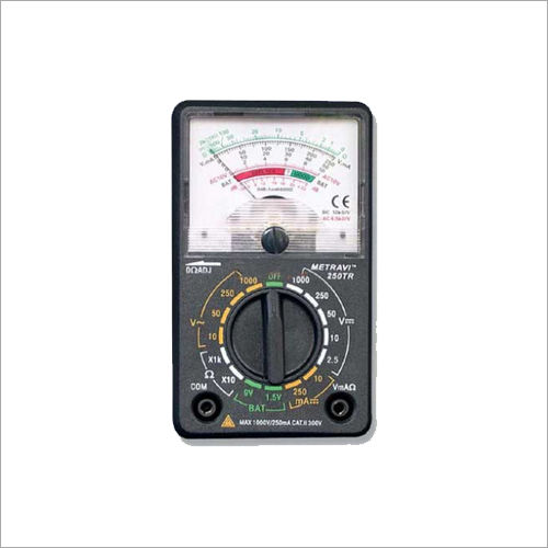 Black Metravi Analog Multimeters