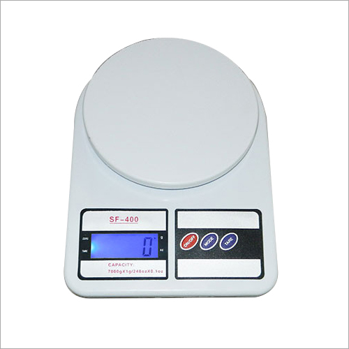 White Krish Digital Weighing Scale For Kitchen Use And Gifts