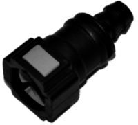 Fuel Pipe Connector 9.49 mm - Hose 8 x 10 mm (Straight) BS IV