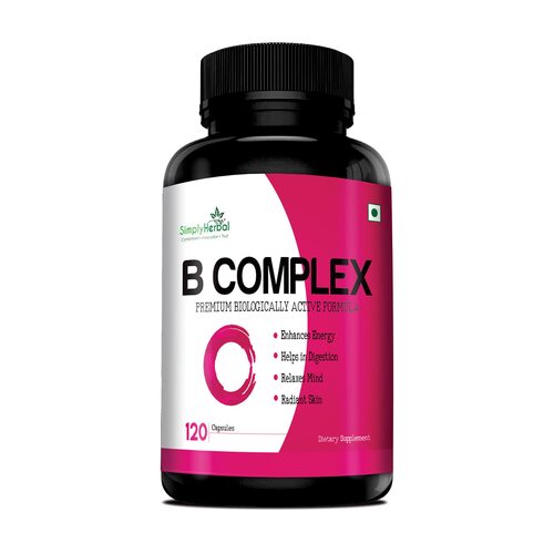 Simply Herbal Vitamin B Complex Capsules Vita