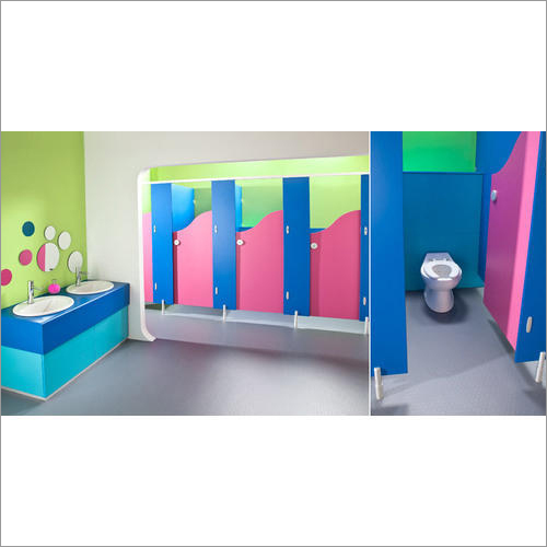 Kids Steel Toilet Cubicle