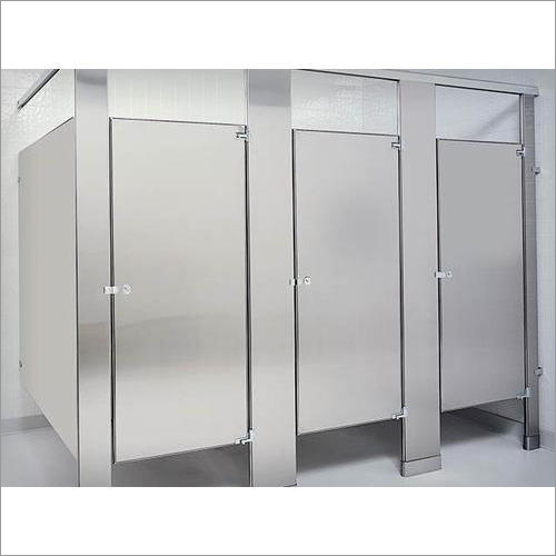 Mild Steel Polished Toilet Cubicle