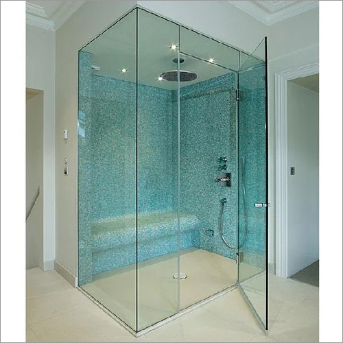 Fully SS Wall Shower Partition