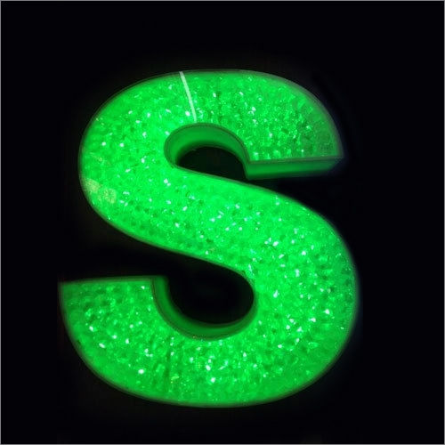 Green Crystal Letter