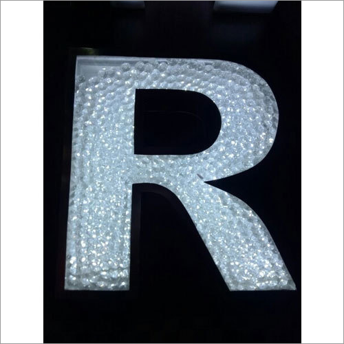 Sign R Letter Body Material: Acrylic