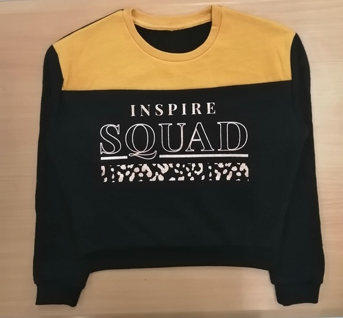 SQUAD BLACK GIRLS SWEATSHIRT