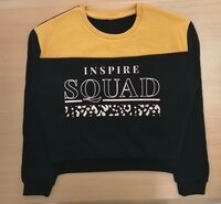 SQUAD BLACK GIRLS SWEATSHIRT