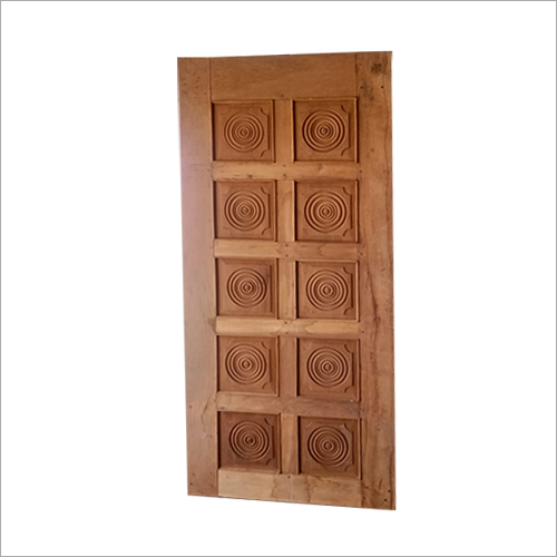 10 Panel Wooden Door