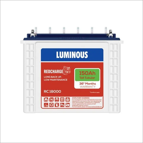 Rc 18000 Luminous  Batteries Weight: 54  Kilograms (Kg)