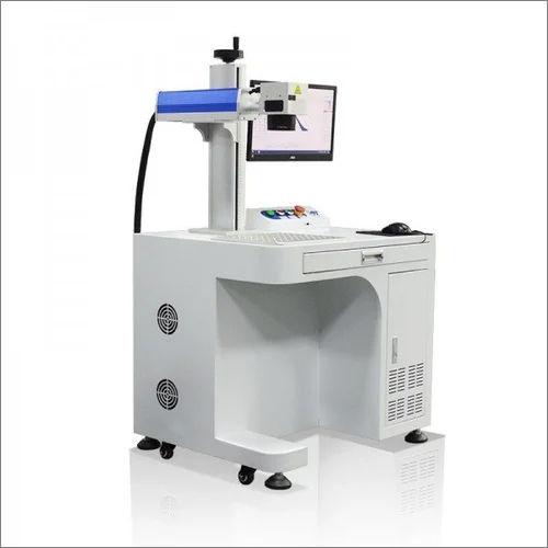 White Co2 Lamp Laser Marking Machine