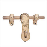 Brass Door Aldrop - Brass Material, 8-10 Inch Length, Polished Finish | Ideal For Interior & Exterior Doors, Window Applications