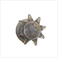 Led Flower Light - Abs Material, 24 Volt Power, White Glow | Ideal For Two-wheelers & Four-wheelers, Beautiful Floral Design