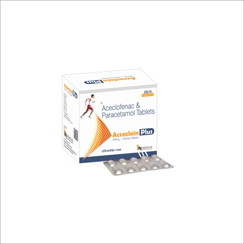 Aceclofenac And Paracetamol Tablets (ALU-ALU)