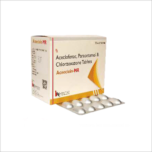 Aceclofenac  Paracetamol And Chlorzoxazone Tablets