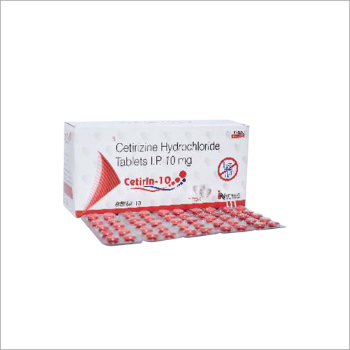 10mg Cetirizine Hydrochloride Tablets IP