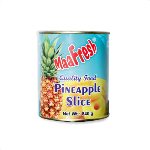 Pineapple Slice Packaging: Can (Tinned)