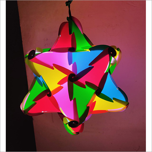Triangle Star Hanging Lamp