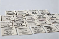 Printed Garment Labels