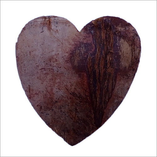 Polished Wooden Coco Heart