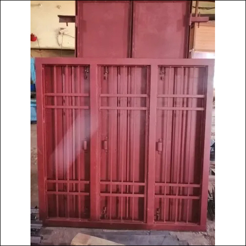 Pressed Steel Window Frame With Shutter